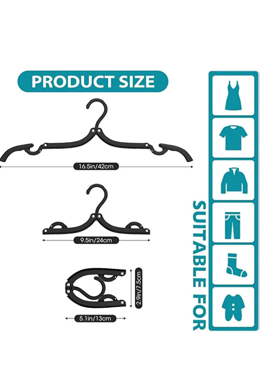 8 Adet Katlanabilir Seyahat Askısı